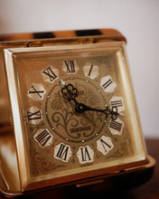 將圖片載入圖庫檢視器 日本製 70s Seiko 玳瑁紋 Travel Clock

