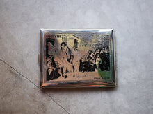 將圖片載入圖庫檢視器 日本製 70s 名畫不鏽鋼煙盒
