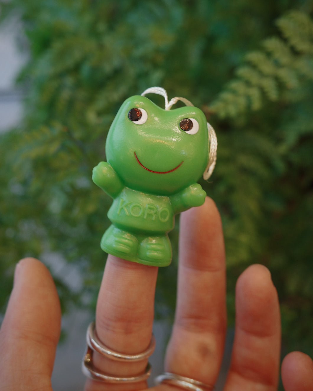 日本製 70s 興和製藥 コロ&ケロ廣告青蛙公仔