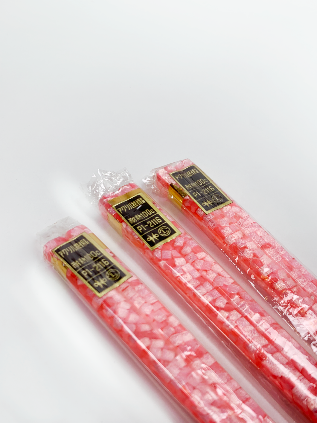 日本製 昭和 賽璐珞筷子
