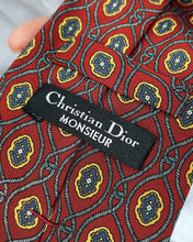 將圖片載入圖庫檢視器 日本製 Christian Dior 絲質領呔
