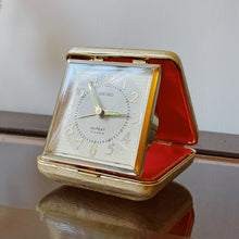 將圖片載入圖庫檢視器 日本製 昭和 Seiko Travel Clock
