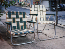 將圖片載入圖庫檢視器 [現貨] 美國製 復古尼龍摺櫈 Lawn Chair USA
