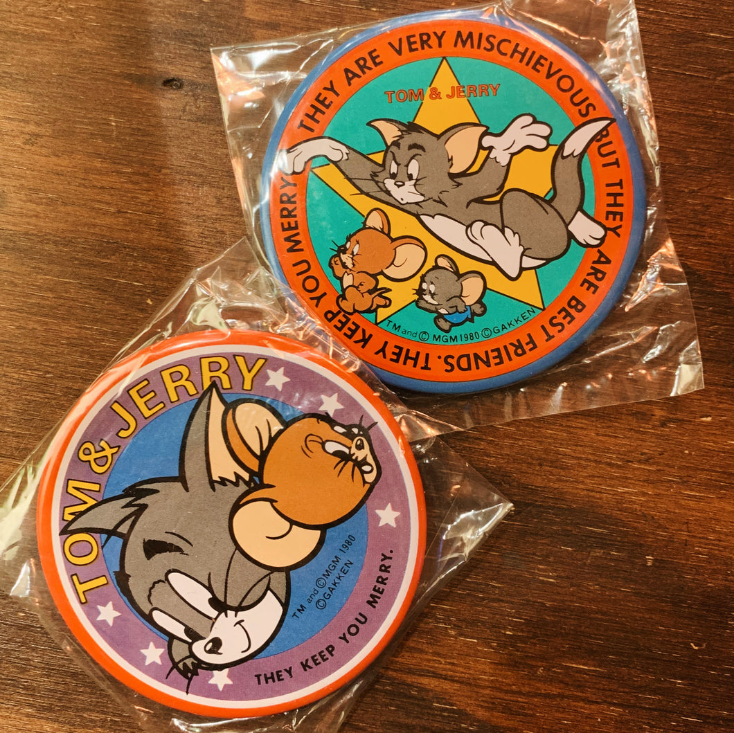 日本製 80s Tom & Jerry 襟章