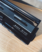 將圖片載入圖庫檢視器 韓國製 70s 日立 HITACHI Double Cassette Player
