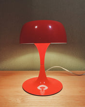將圖片載入圖庫檢視器 日本製 90s INTERFORM 紅色蘑菇檯燈
