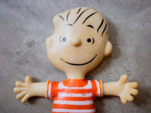 將圖片載入圖庫檢視器 香港製 60s Charlie Brown &amp; Lucy塑膠玩具
