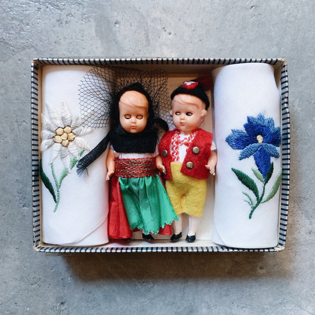 荷蘭製 民族服娃娃