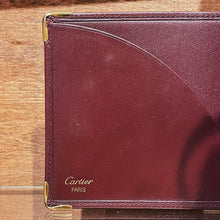 將圖片載入圖庫檢視器 意大利製 中古 Cartier兩褶錢包
