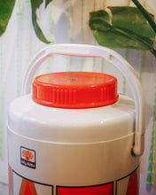 將圖片載入圖庫檢視器 日本製 70s Sally Bottle 橙色保溫水桶
