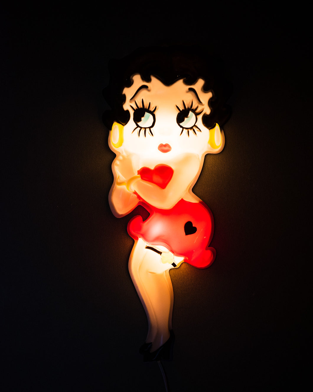 美國製 90s Betty Boop 立體壁燈